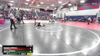 120 lbs Cons. Round 4 - Damian Arreola, Granite Hills vs Rudy Moreno, Palo Verde