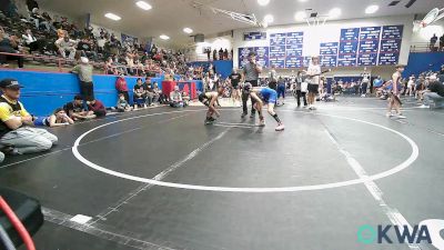 85-91 lbs Rr Rnd 3 - Millicent Goodgion, Chandler Takedown Club vs Clementina Zapata, OKC Saints Wrestling