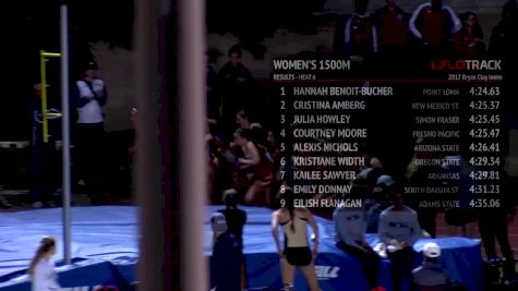 Women's 1500m, Heat 7