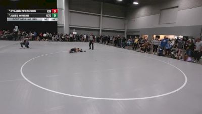 63 lbs Quarters - Jesse Wright, Kansas City Training Center vs Ryland Ferguson, King Select Wrestling