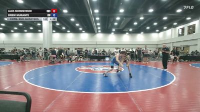 120 lbs Cons. Sub-quarters - Jack Nordstrom, Bradley Wrestling Club vs Drew Murante, Izzy Style Wrestling