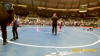 67 lbs Consi Of 16 #1 - Daxon McCarther, Clinton Youth Wrestling vs Pasquale Greco, SCN Youth Wrestling