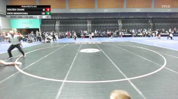 113 lbs Consi Of 16 #2 - Holten Crane, Bishop Kelly vs Pete Bengochea, Lowry