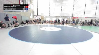 71 lbs Quarterfinal - Bradly Jackson, Kuna Klub vs Dominic Garcia, Fighting Squirrels Wrestling Club