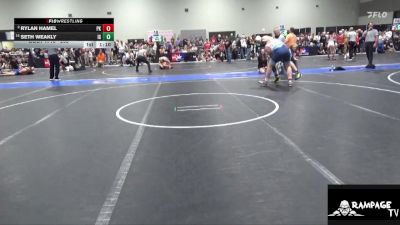 205 lbs Champ. Round 1 - Seth Weakly, Iron Grapplers vs Rylan Hamel, Plainville Kids