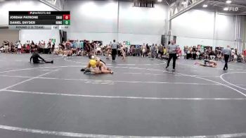 113 lbs Round 2 (6 Team) - Daniel Snyder, North Hunterdon WC vs Jordan Patrone, Savage WA Black