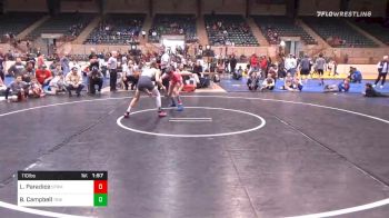 110 lbs Final - Logan W Paradice, The Storm Wrestling Center vs Brady Campbell, Teknique Wrestling