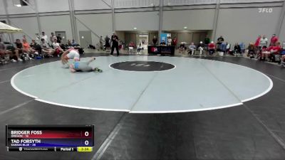 175 lbs Placement Matches (16 Team) - Bridger Foss, Oregon vs Tad Forsyth, Kansas Blue