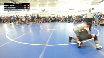 126 lbs Round Robin 1 - Emmitt Myers, Patriots Wrestling Club-MS vs Sam Henderson, Pursuit-MS