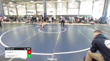 66 lbs Round Of 16 - Liam Lantry, Hotshots vs Jesse Espinoza, Total Kaos