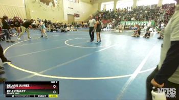 133 Girls 1st Place Match - Kyli Stanley, Granite Hills vs Delarie Juarez, Brawley