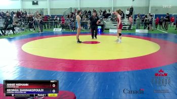 62kg Round 2 - Annie Niemann, Kingston WC vs Georgia Giannakopoulos, London-Western WC