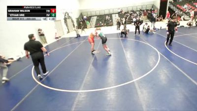 205-225 lbs Round 3 - Ethan Ure, Payson vs Graham Wilson, Team Prestige Wrestling