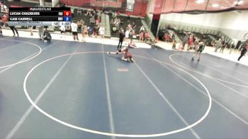 144 lbs Cons. Round 2 - Cam Carrell, Defiant Wrestling Club vs Lucan Chadburn, Pineview High School