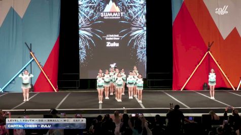 Capital Cheer - Zulu [2026 L1 Youth - D2 - Small - WC Day 2] 2026 The Youth Summit