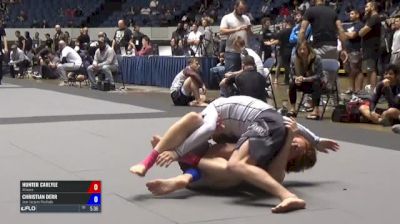 Hunter Carlyle vs Christian Derr ADCC North American Trials 2017