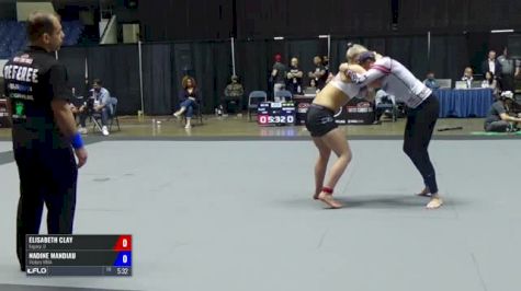 Elisabeth Clay vs Nadine Mandiau ADCC North American Trials 2017