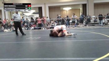 132 lbs Round Of 128 - Mike Marshall, Vista Wrestling vs Jaz Rodriguez, Riverside Rascal