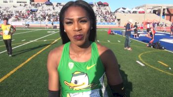 Raevyn Rogers after breaking the collegiate record wants to make the world team this year