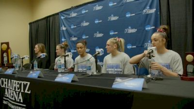 Oklahoma Gymnasts Press Conference - 2017 NCAA Championships Super Six