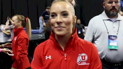 MyKayla Skinner On The Excitement Of Super Six And Utah's Bar Rotation - 2017 NCAA Championships Super Six