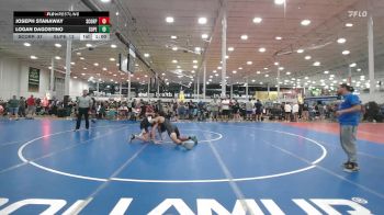 174 lbs Rr Rnd 2 - Joseph Stanaway, Scorpions - HSC vs Logan Dagostino, Superior Black - HSC