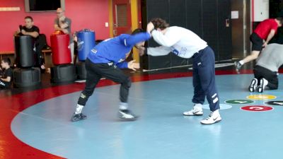 Daton Fix And Frank Perrelli Sparring