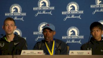 Meb Keflezighi on Boston legacy, seeing Bill Richard at finish line