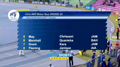 U20 Boy’s & Girl’s 800m Finals