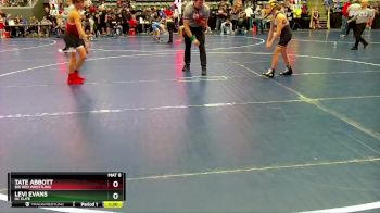 100 lbs Champ. Round 1 - Levi Evans, DC Elite vs Tate Abbott, Big Red Wrestling