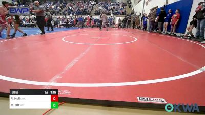 98 lbs Semifinal - Ryan Noll, Claremore Wrestling Club vs Mylz Oft, Sallisaw Takedown Club