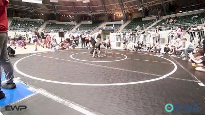 46 lbs Rr Rnd 4 - Rodrick Waitkus, Team Tulsa NDT vs Kashton Legg, Keystone Kids Wrestling Club