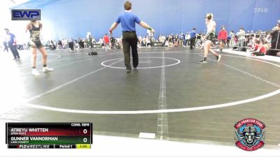 100 lbs Cons. Semi - Gunner Vannorman, Linn County vs Atreyu Whitten, Open Mats