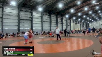 180 lbs Finals (8 Team) - Eliana Rush, Lady Pitbulls vs Kiley Georgel, Midwest Assasins Red