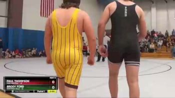 220 lbs Finals (2 Team) - Paul Thompson, Pike Central vs Brody Ford, Heritage Hills