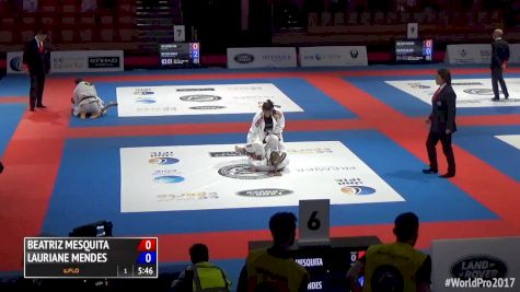 Beatriz Mesquita vs Lauriane Mendes 2017 World Pro