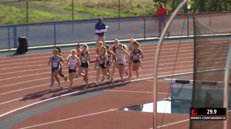 Women's 1500m Unseeded, Heat 2