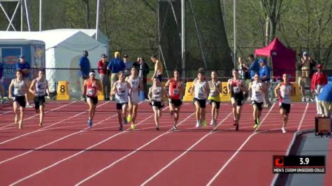 Men's 1500m Unseeded, Heat 1