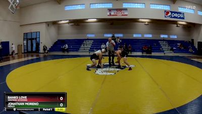 184 lbs Cons. Semi - Banks Love, Western Wyoming vs Jonathan Moreno, Menlo