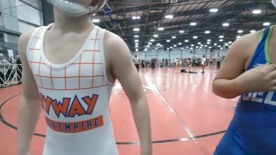 130 lbs Round 4 - 2:15pm Saturday - Toby Bernash, NYWAY - Iron Empire vs Timmy Valeti, Select