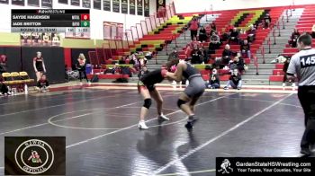 152 lbs Round 2 (4 Team) - Jade Britton, Bayonne vs Sayde Hagensen, Mount Olive/Randolph