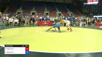 145 lbs Cons 32 #2 - Austin Nekvapil, Oregon vs Charles Neuman, Kansas