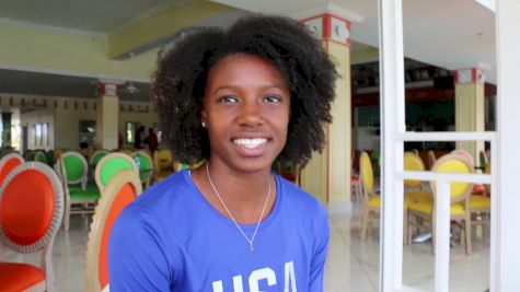 First-year pro Jaide Stepter pumped for World Relays opportunity