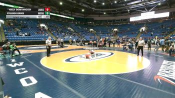 125 lbs Cons. Round 2 - Kiely Domyancich, LaSalle (L.-Peru) vs Ryleigh Eriks, Rock Falls