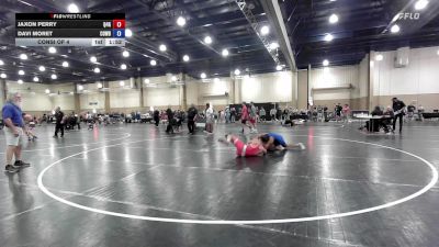 132 lbs Consi Of 4 - Jaxon Perry, Quest For Gold vs Davi Moret, Cowboy Wrestling Club