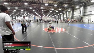 88 lbs Rd# 7- 10:45am Saturday Final Pool - Reid Reiner, Team Ohio vs Knight Means, Maryland BLACK