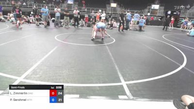 146 lbs Semifinal - Lily Zimmerlin, Dinosaur Destroyers vs Paige Gershmel, WTFIT Warriors