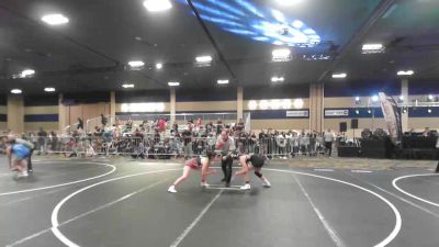 116 lbs Consi Of 32 #2 - Angie Herrera, Pounders WC vs Jaydence Iszkiewicz, Gold Rush Wr Ac