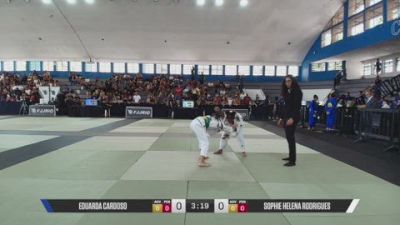 SOPHIE HELENA RODRIGUES vs EDUARDA CARDOSO 2026 FJJ Rio Carioca