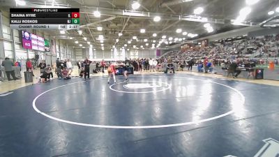 U23 Women - 57 lbs Champ. Round 1 - Shaina Hyre, IL vs Kalli Roskos, NJ